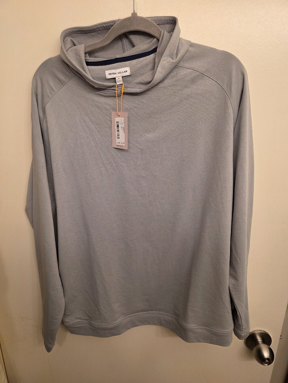 Peter Millar Pine Performance Hoodie - Gale Gray